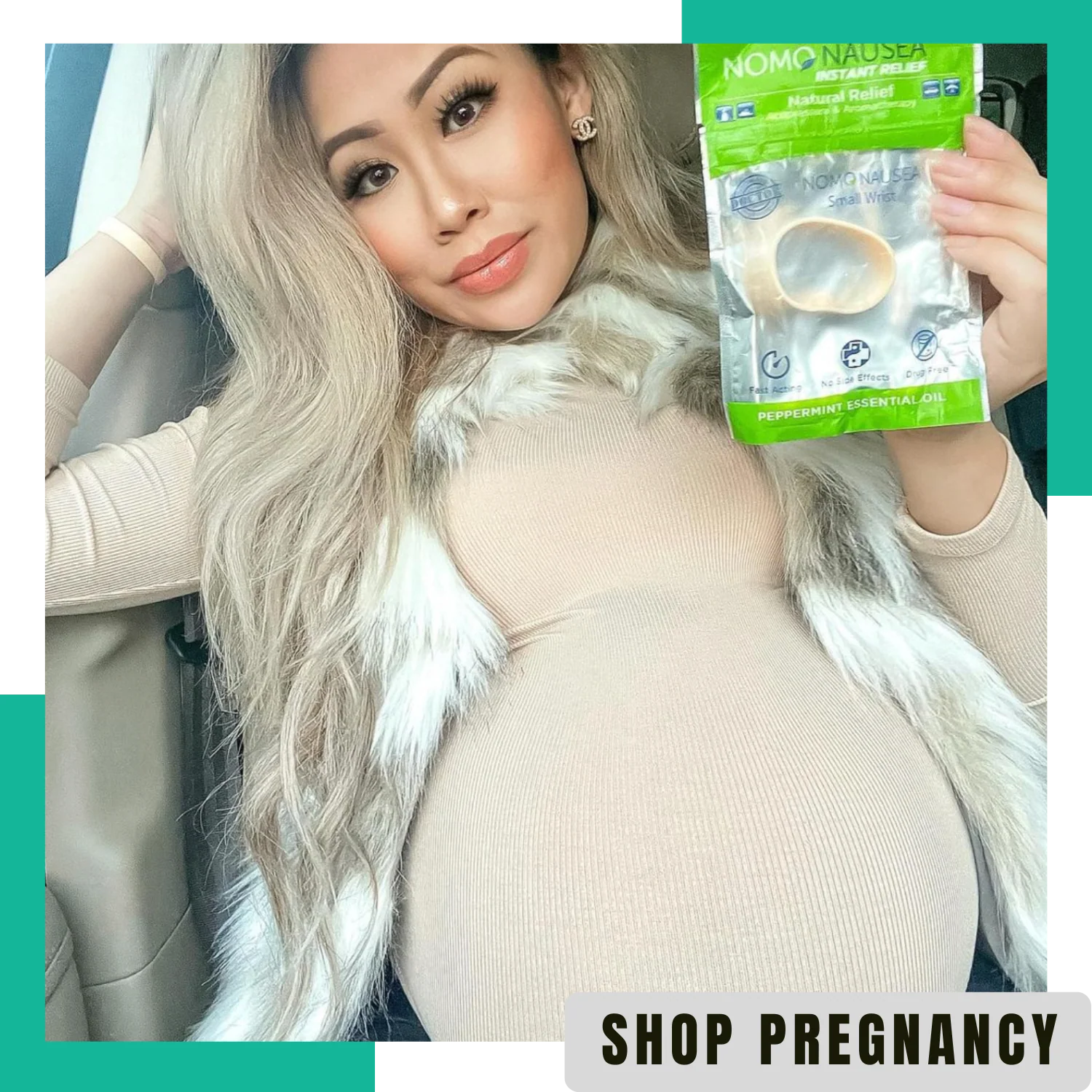 Morning Sickness Bracelet | Pregnancy Nausea Relief Bands | NoMo Nausea - Image 4